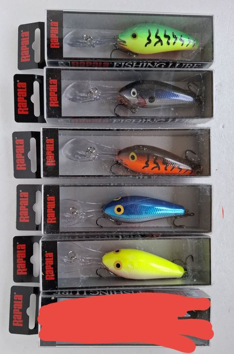 Воблери  Rapala-Risto rap,DRFR,SRRS