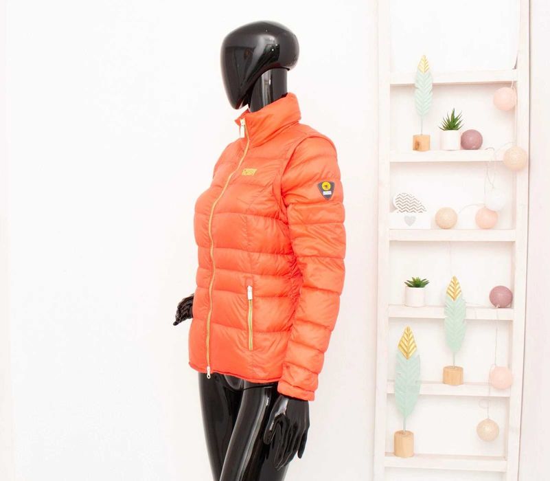 CIESSE PIUMINI дамско пухено яке със свалящи ръкави пълнеж пух 36 S