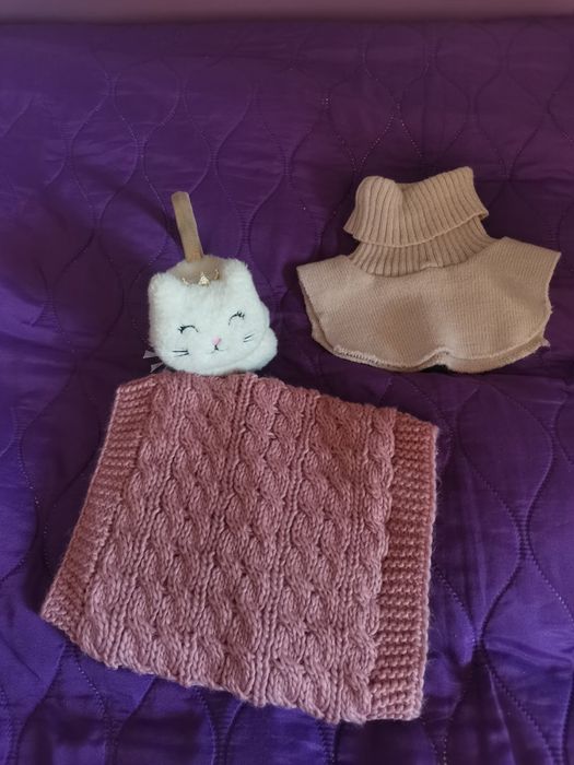 Шапка+шал за момиче