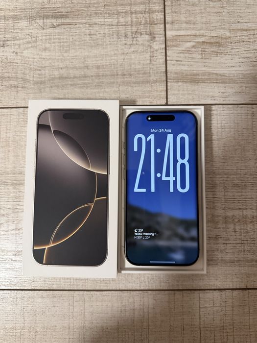 Iphone 16 pro, 128GB