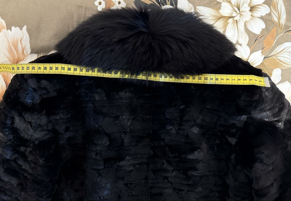 Haină blană nurcă (NEGOCIABIL)