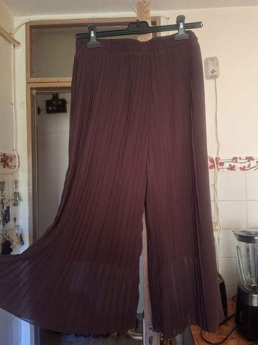 Fustă pantalon maro