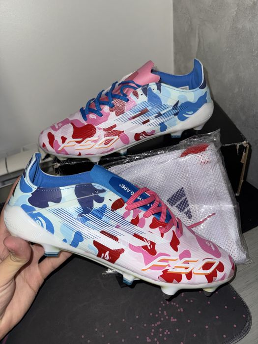Ghete Fotbal Adidas F50 bape custom