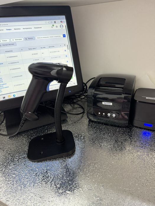 Продам моноблок/принтер этикеток/приниер чеков /сканер