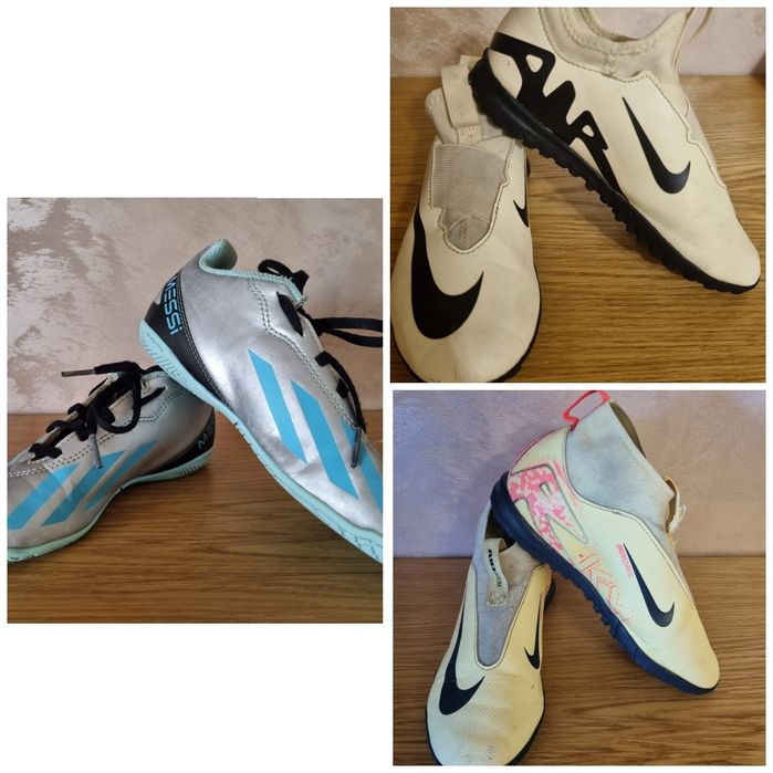 Футболни обувки Nike JR ZOOM VAPOR 15 ACADEMY TF, Adidas Messi