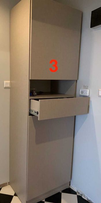 Гардероб/мебели за съхранение в 3 части