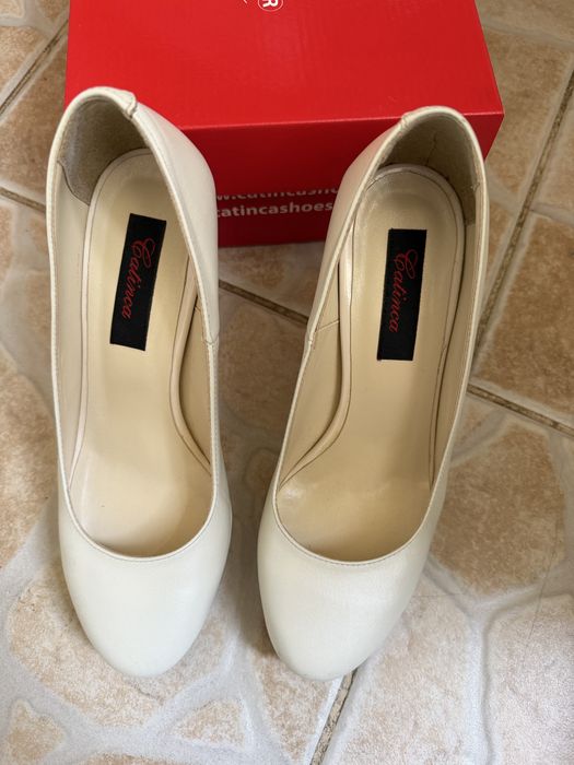 Pantofi piele naturala