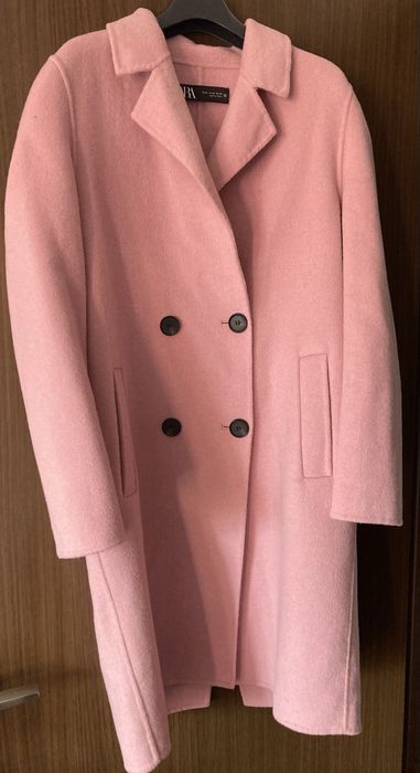 Розово палто ZARA (s)