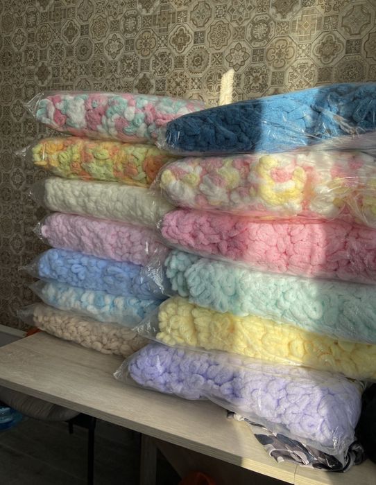 Плед ручной работы