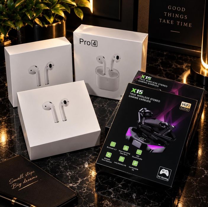 Jańa toptama air pods, watch