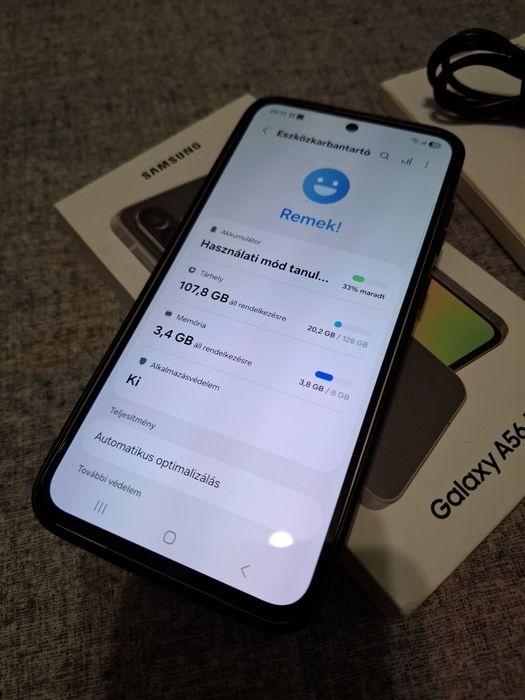 Samsung A56 5G Greey