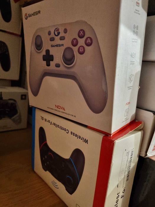 Controller Wireless GameSir Nova – HD Rumble, Bluetooth, PC / Switch / iOS / Android – Nou