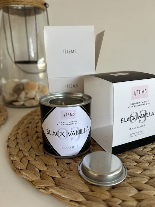 Нова Соева свещ black vanilla