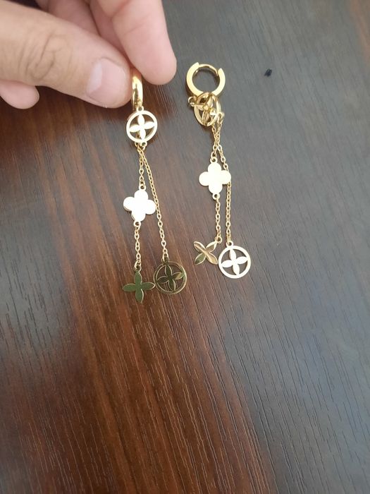 Срочно: Люкс Бижутерия серьги LOUIS VUITTON