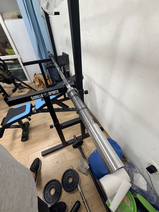 Bara olimpica profesionala 2,20 m. 20 kg. 50 mm. Noua Germany pret 750 lei