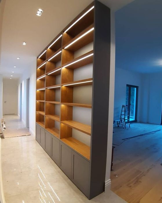 Magazin apteka Xozmak uchun Polka vitrina stelaj mebel zakaz l