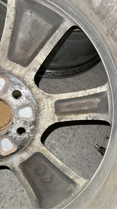Оригинальные диски субару R17