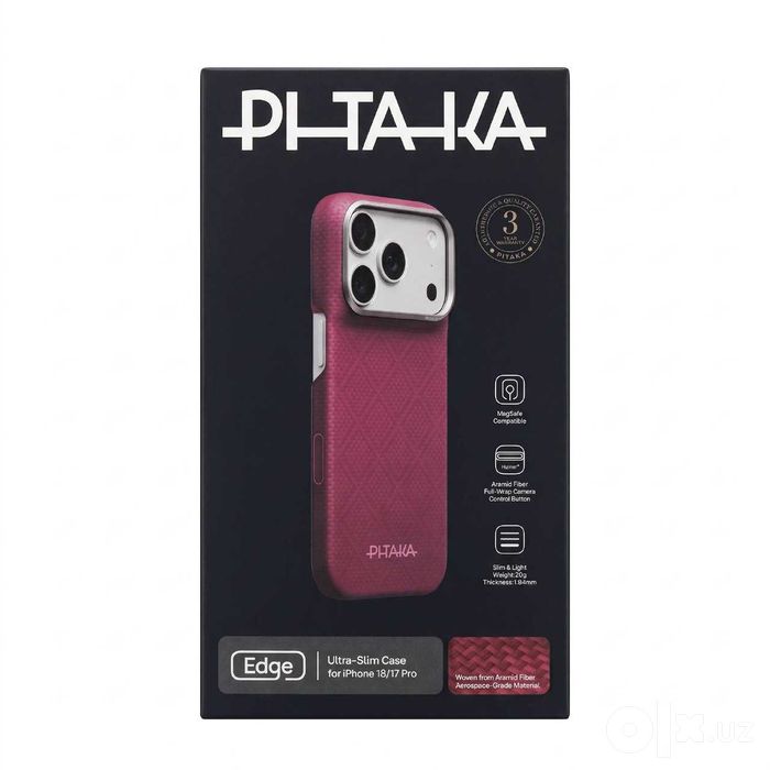 Pitaka чехлы для iphone 18 pro и 18 pro max 100% original