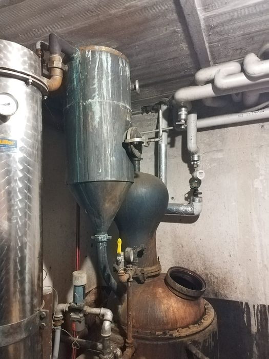 Cazan Distilare Profesional MÜLLER – Cupru și Inox, Coloană de Rafinare, Instalație Completă