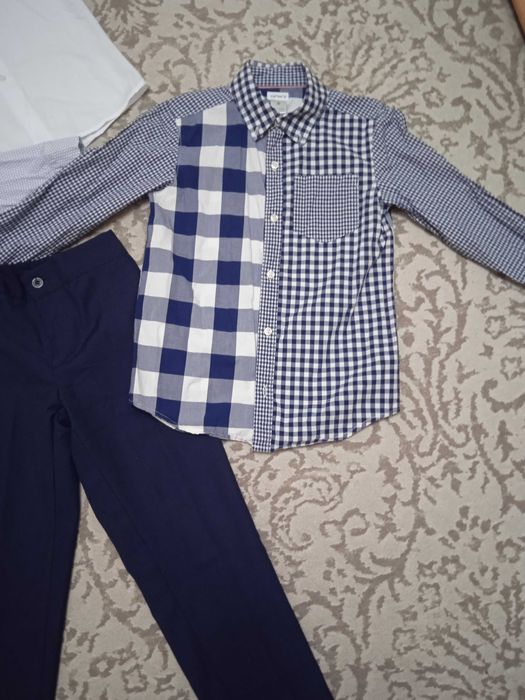 Рубашки на мальчика 5-7 лет
