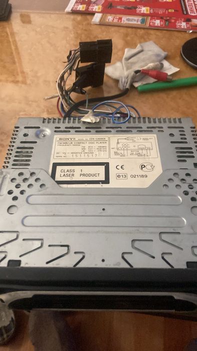 Сд автокасетофон сони