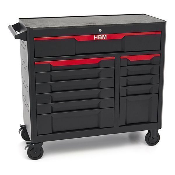 Метален шкаф за инструменти 12 чекмеджета 106 см нвм