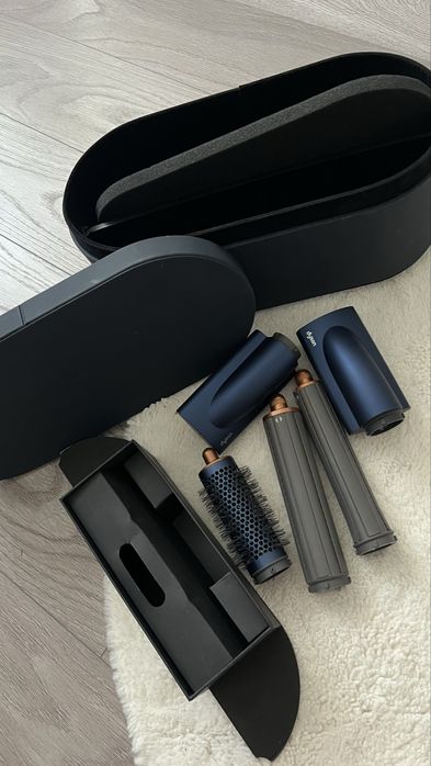 Dyson Airwrap HS05 Complete Long - Albastru de Prusia/Cupru - Complet - Cu etui