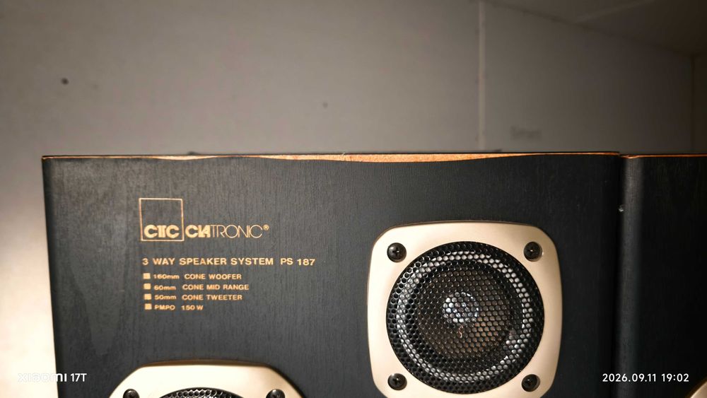 Pereche Boxe CTC Clatronic - Funcționale, urme de uzură estetică