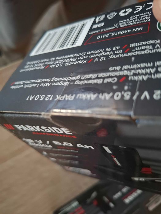 Parkside Performance 12V батерия 5Ah
