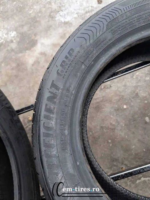 SET 4 Anvelope Vara 215/55 R16 GOODYEAR Efficient Grip Performance 93V