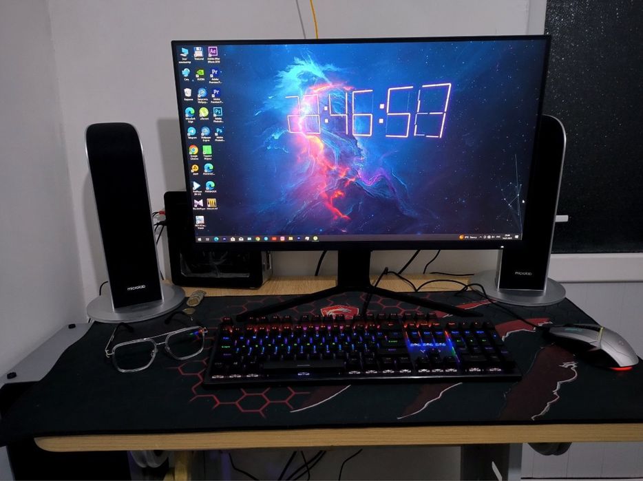 Rgb mexanik klaviatura