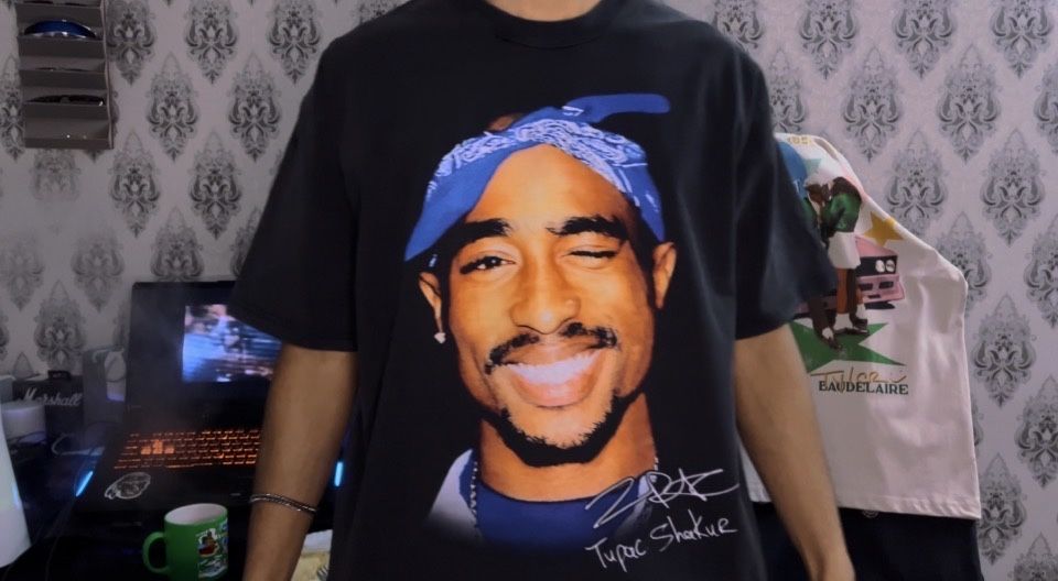 2Pac hoodie XL распродажа