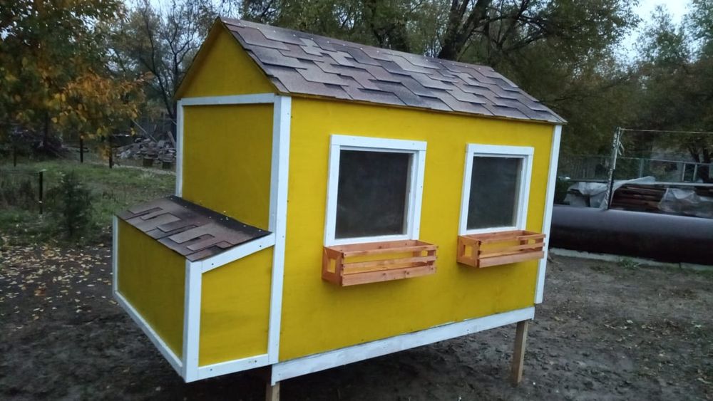 Изготовление Зимнийх  курятников