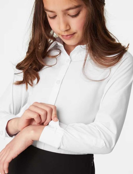 ‼️ Комплект из 3 облегающих школьных рубашек Marks & Spencer (Германия