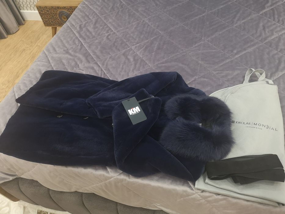 Шуба из меха бобра