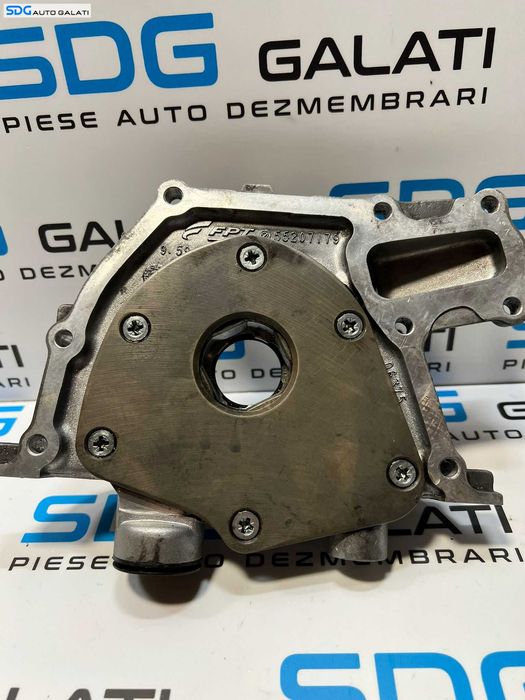Pompa de Ulei Capac Semering Fulie Vibrochen Arbore Cotit Lancia Delta 1.6 JTD 2008 - 2014 Cod 55207179 [AV2965]