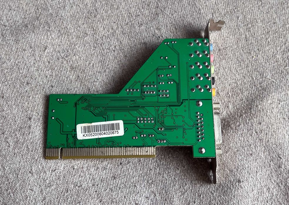 Placă de sunet PCI C Media CMI8738 6CH 5.1 Audio compatibil Windows