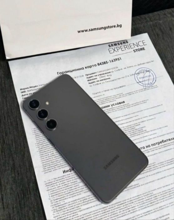 512GB Samsung S24 Plus Experience Store Гаранция 2026 S24+ Gray / Сив