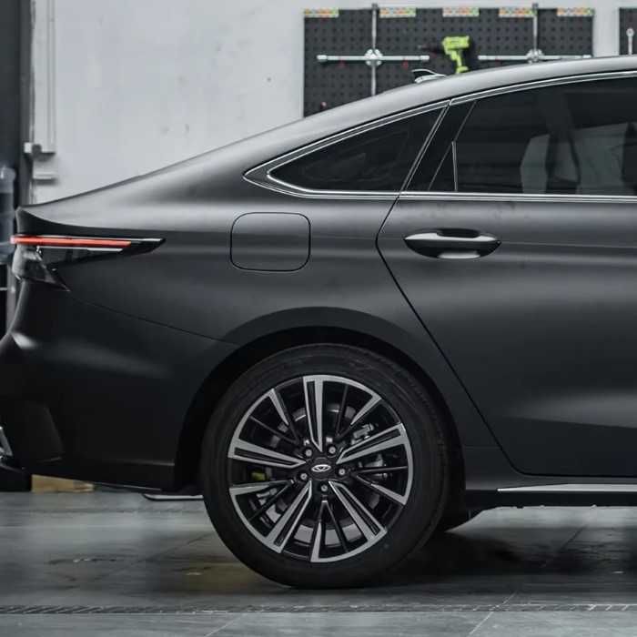 Черно матово самозалепващо фолио Automat, За авто и интериор