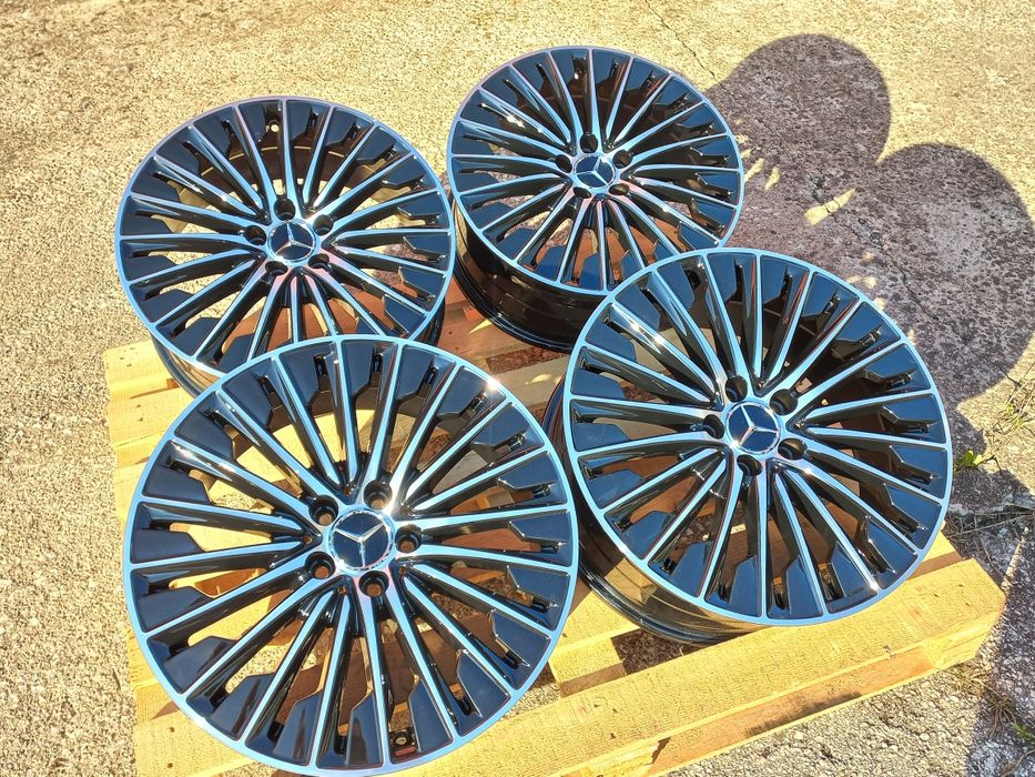 20 Mercedes /AMG 8.5j et38 9.5j et48 W221 W222 W223 Black Polish Нови