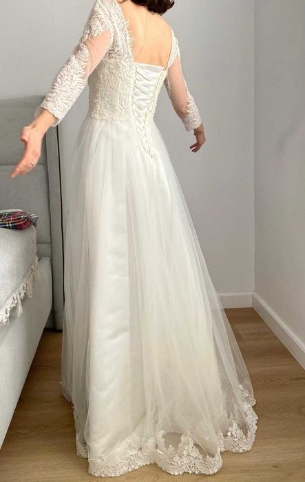 Rochie de mireasa nepurtata