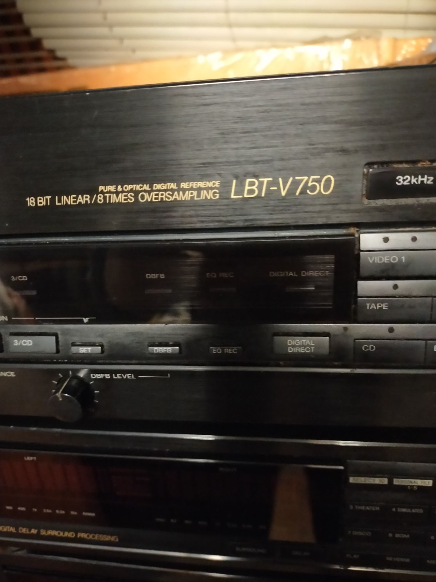 LINIE ” Sony LBT-V750 5.piese vintage Japan 110v cu sursa la 220v