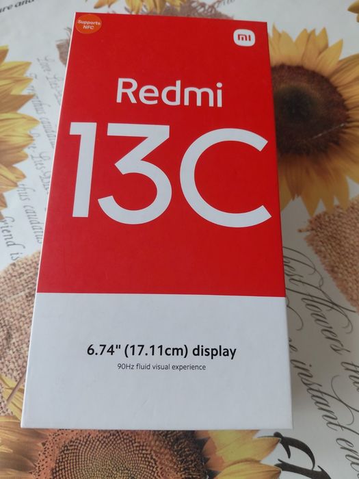 Смартфон Xiaomi Redmi 13C, 4GB RAM, 128GB , черен