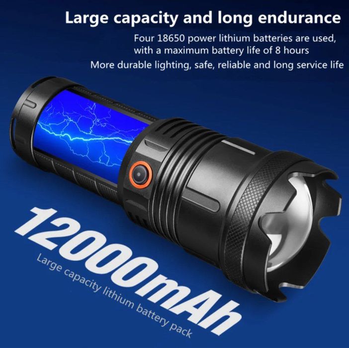 Фонарь мощный дальнобойные Оригинал!