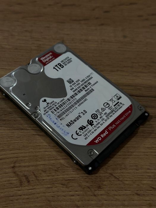 Жесткий диск HDD 1TB Western Digital Red series