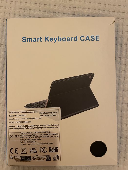 Кейс с безжична клавиатура за Xiaomi Redni Pad SE tablet