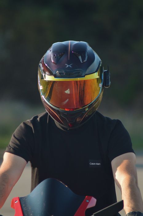 Cască moto NEXX X.R3R Hagibis Red Carbon Mărime L