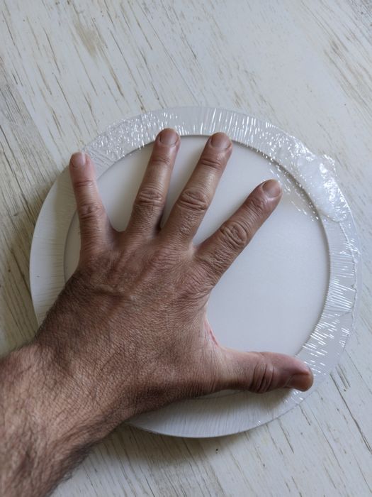 aplica plafoniera led incastrat panou panel rotund alb GTV Oris Plus 1