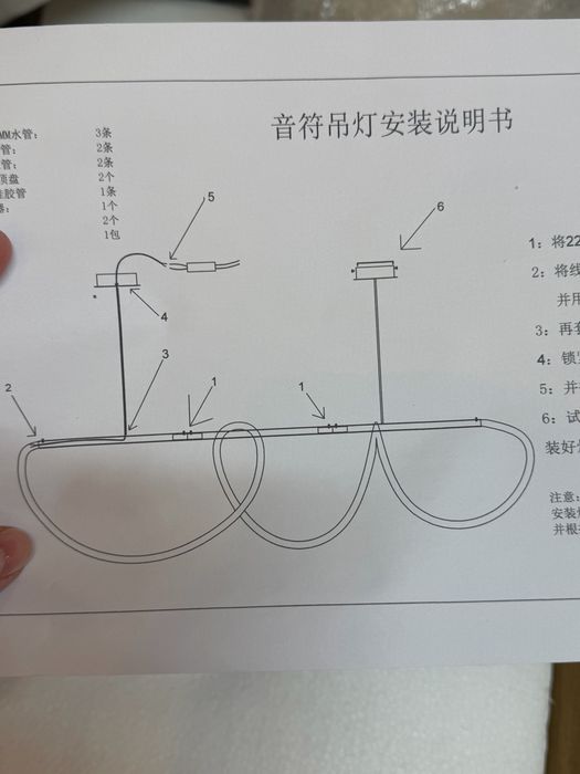 Люстра LED 1 , количество ламп 1