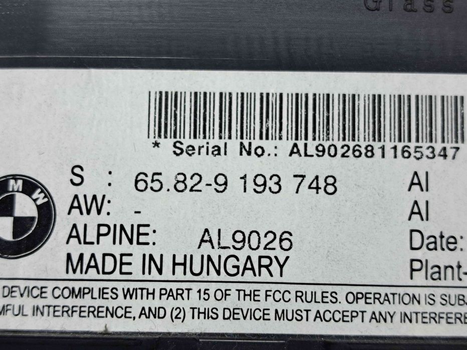 Display bord Bmw 5 (E60) [Fabr 2004-2010] 2.0 N47 2009 9193748